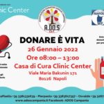 26 Gennaio 2022 Giornata di raccolta del sangue